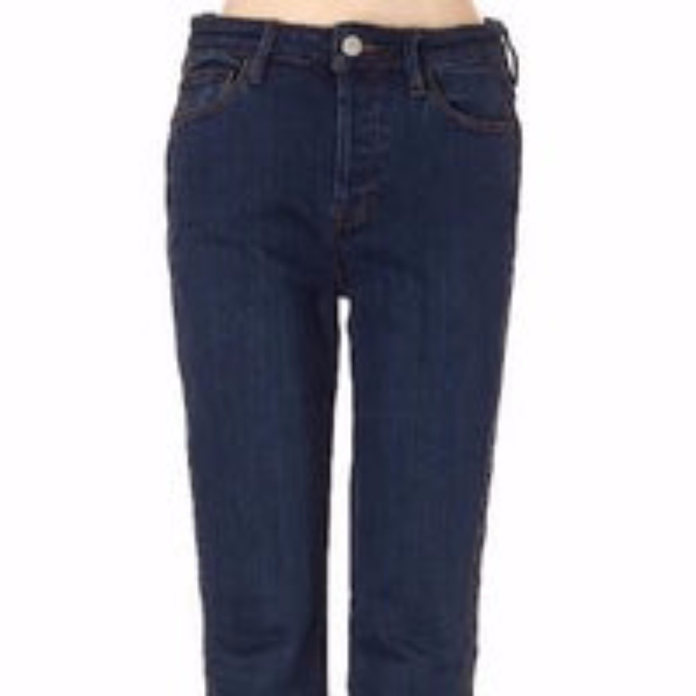 Free People Dark Blue Denim Jeans